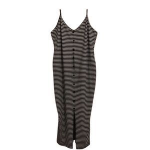 shein black and white maxi dress Clarra Dress